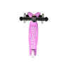 Stabilní růžová tříkolečková koloběžka pro holky Micro Mini2Go DeLuxe Plus Pink